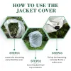 9 x 8-Ft. Plant Protection Cover/Bag, Breathable Drawstring Design
