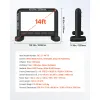 14 ft Inflatable Movie Screen, 600D Washable Inflatable Projector Screen with Portable Storage Bag