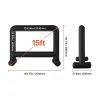 15 FT Inflatable Movie Screen, 120W Blower, 16:9 Outdoor Projector Screen