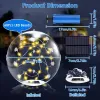 2-Pack 14-In. Solar Floating Pool Lights with Remote & Timer, Warm White
