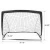 2 Pack Portable Pop-Up Soccer Goals for Training & Games