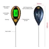 4-in-1 LCD Digital Soil Tester for pH, Moisture, Temperature and Sunlight