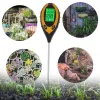 4-in-1 LCD Digital Soil Tester for pH, Moisture, Temperature and Sunlight