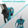 4-in-1 Cordless Pruning Shear & Mini Chainsaw Kit with Extension Poles & 2 Batteries