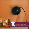 7.5ft Lighted Halloween Inflatable Tree with Owl, Ghost & Pumpkins