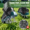 Adjustable Spiked Aerating Lawn & Garden Shoes, Fits US Sizes 5–12