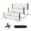 10ft Portable Adjustable Badminton & Multi-Sports Net