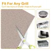 13 × 15.7-In. Reusable and Reversible Non-Stick BBQ Grill Mat
