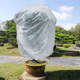 9 x 8-Ft. Plant Protection Cover/Bag, Breathable Drawstring Design