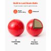 Bocce Ball Set, 107 mm, 8 Resin Balls with Pallino, Carrying Bag & Measuring Rope
