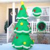 5-Ft. Lighted Inflatable Christmas Tree with Candy Canes & LED Lights