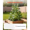 4-Pack, 46.06 x 33.86 in. A-Frame Garden Trellises, Metal Plant Supports, Green