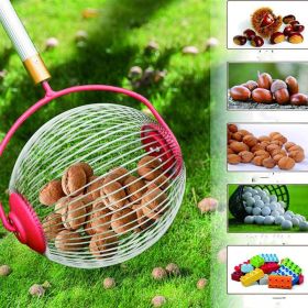 Adjustable Rolling Nut & Fruit Collector for Walnuts, Pecans & More