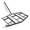 84-In. Q235 Steel Tow-Behind Drag Harrow & Driveway Grader with Pin Hitch