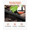 300-Piece Drip Irrigation Fittings Set for 1/4-Inch Tubing