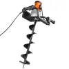 1500W Electric Post Hole Digger with 5.9-In. Auger & 10.24-In. Extension Rod