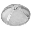 20-In. Stainless Steel Fire Pit Spark Screen, Round Mesh Cover with Fire Stick