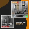 Heavy-Duty Garden Tool Organizer Cart with 5-In. Wheels & Storage Rack, 500-Lb. Load Capacity