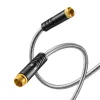 75-Ft. Metal Garden Hose Set, Stainless Steel, 10-Function Nozzle