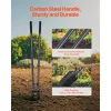 57.5-Inch Heavy-Duty Post Hole Digger with Depth Markings