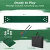 11 ft Putting Green Set with 2 Adjustable Putters and 6 Balls