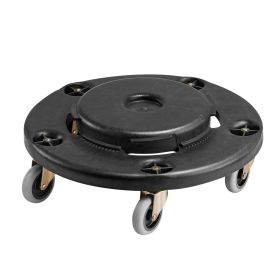 Heavy-Duty Trash Can Dolly, 500-Lb. Capacity, Fits 20–55 Gallon Bins