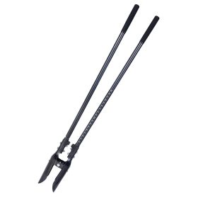57.5-Inch Heavy-Duty Post Hole Digger with Depth Markings