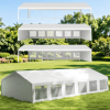 20 x 40 Ft Heavy-Duty Party Tent, Wedding & Event Shelter, White