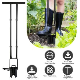 5-in-1 Long-Handle Bulb Planter Set with Gloves & Cleaning Brush