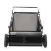 26-Inch Push Lawn Sweeper, Leaf & Grass Collector, 7-Cu.-Ft. Hopper
