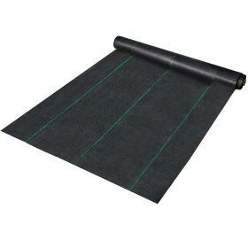 6 ft x 300 ft Weed Barrier Landscape Fabric, 2.4 oz Heavy-Duty PP