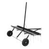 48-In. Tow-Behind Lawn Dethatcher with 24 Spring Steel Tines & Lift Handle