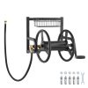 Wall Mounted Garden Hose Reel, 125-Ft. 5/8-Inch Capacity