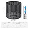 220-Gallon Expandable Outdoor Compost Bin for Yard & Kitchen Waste