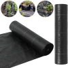 3-Ft. x 100-Ft. Woven Weed Barrier Landscape Fabric, Black