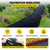 6-Ft. x 300-Ft. Heavy-Duty Woven Weed Barrier Landscape Fabric