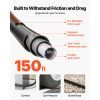 150-Ft. 5/8" Heavy-Duty Rubber Garden Hose Set, 10-Pattern Nozzle