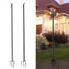 Outdoor String Light Pole 10-FT 2-Pack