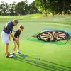 Golf Chipping Game Mat Set, 20 Sticky Balls, Indoor Outdoor Golf Training