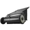 26-Inch Push Lawn Sweeper, Leaf & Grass Collector, 7-Cu.-Ft. Hopper