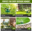 360° Rotating Lawn & Garden Sprinkler, Adjustable Spray Modes