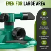 360° Rotating Lawn & Garden Sprinkler, Adjustable Spray Modes