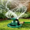 360° Rotating Lawn & Garden Sprinkler, Adjustable Spray Modes
