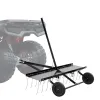 48-In. Tow-Behind Lawn Dethatcher with 24 Spring Steel Tines & Lift Handle