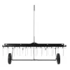 48-In. Tow-Behind Lawn Dethatcher with 24 Spring Steel Tines & Lift Handle