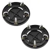 2-Pack 500-Lb. Heavy-Duty Trash Can Dollies with Swivel Casters