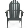 Acacia Wood Adirondack Chair for Patio, Garden & Porch