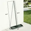 36-Inch Metal Leveling Rake for Soil, Sand & Lawn Preparation