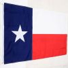 Texas Flag, Heavy-Duty Outdoor Embroidered Stars, Brass Grommets