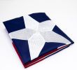 Texas Flag, Heavy-Duty Outdoor Embroidered Stars, Brass Grommets